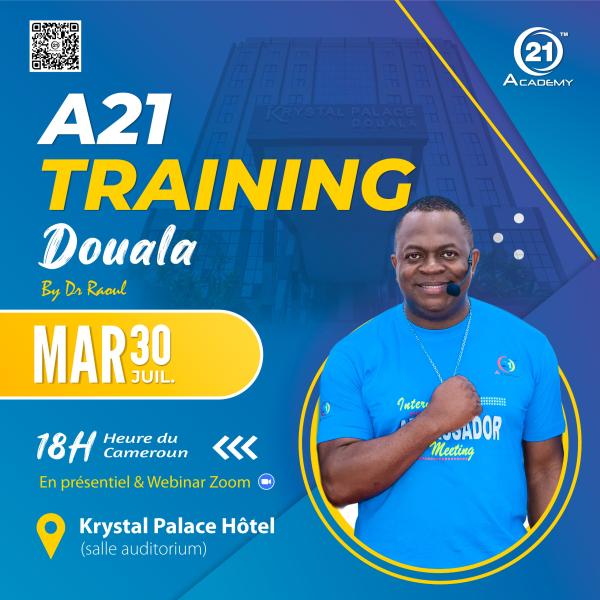 A21 TRAINING IN DOUALA.