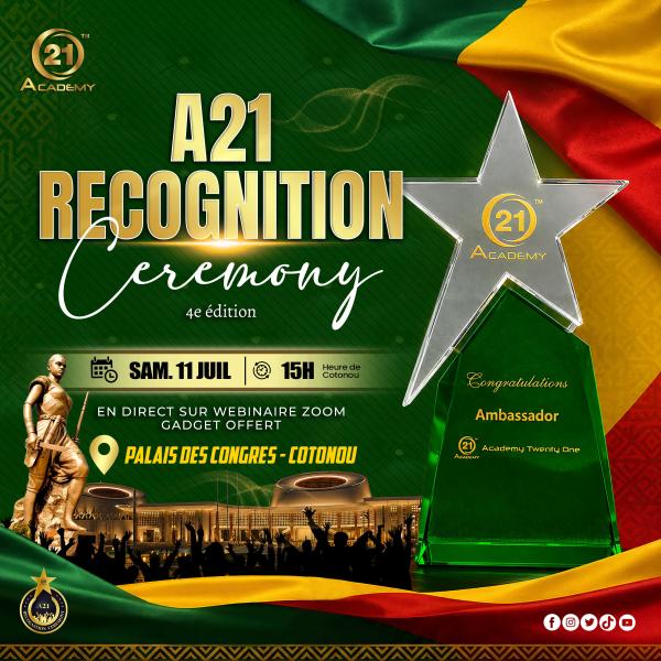 A21 RECOGNITION CEREMONY – 4th EDITION