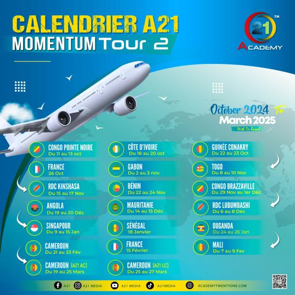 A21 MOMENTUM TOUR 2